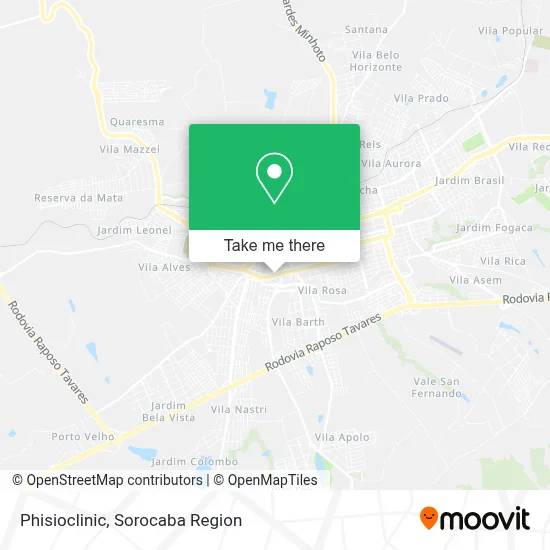 Phisioclinic map