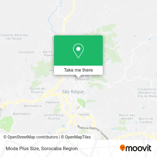 Moda Plus Size map