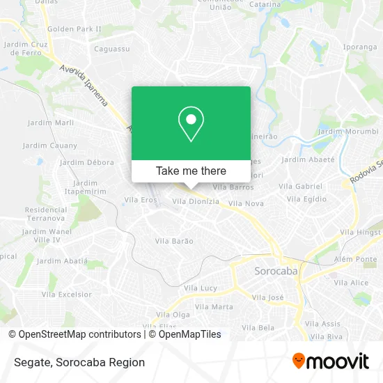 Segate map