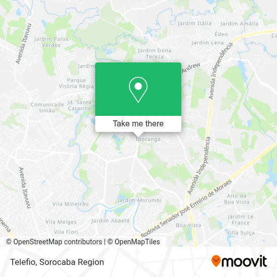 Telefio map