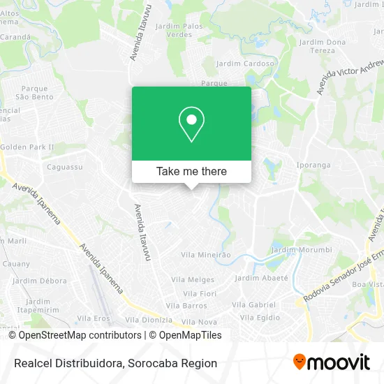 Realcel Distribuidora map