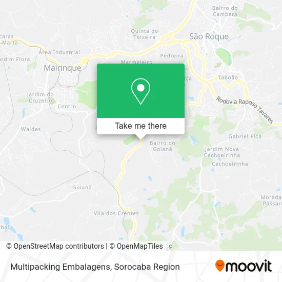 Multipacking Embalagens map
