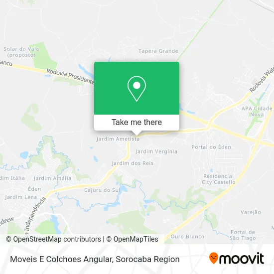 Moveis E Colchoes Angular map