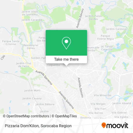 Pizzaria Dom'Kilon map
