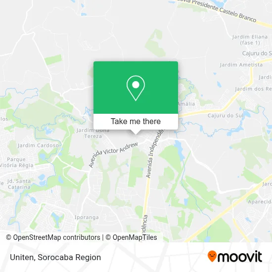 Uniten map
