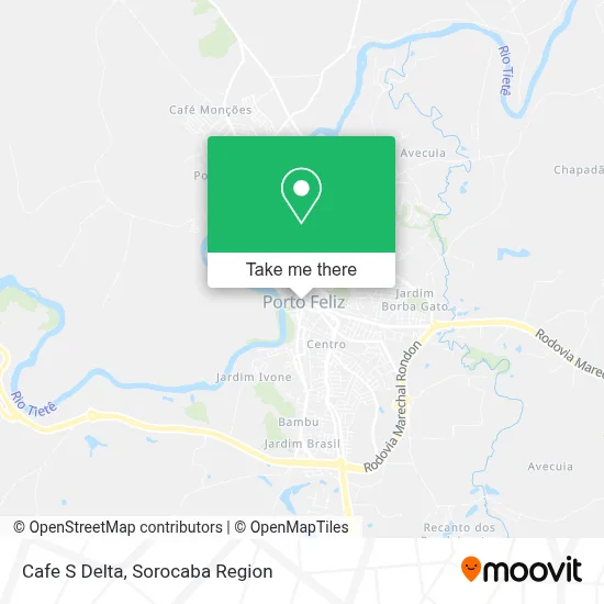 Cafe S Delta map