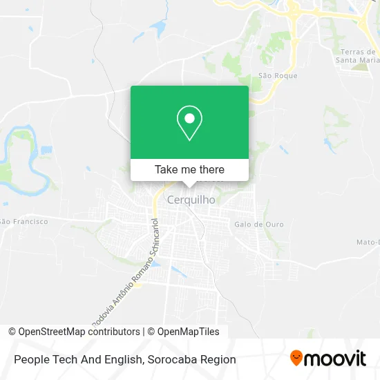 People Tech And English map