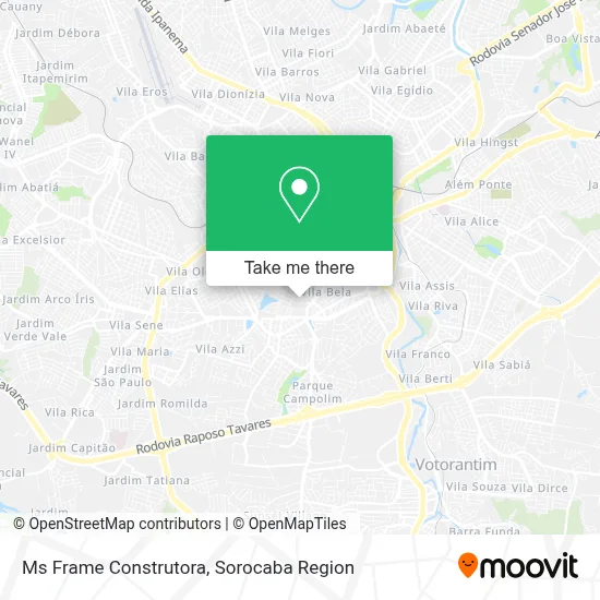 Ms Frame Construtora map