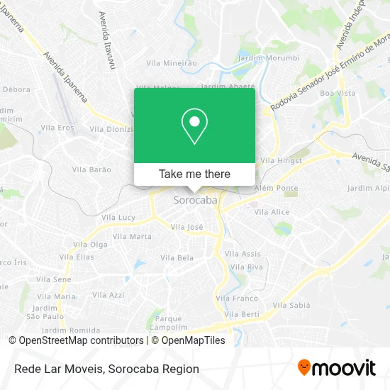 Rede Lar Moveis map