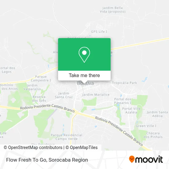 Flow Fresh To Go map