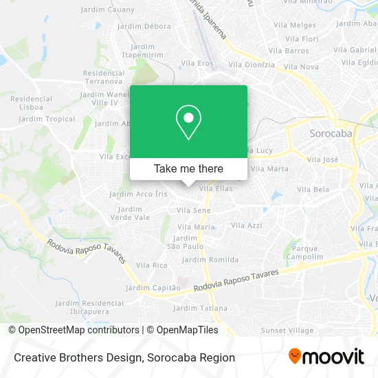 Creative Brothers Design map