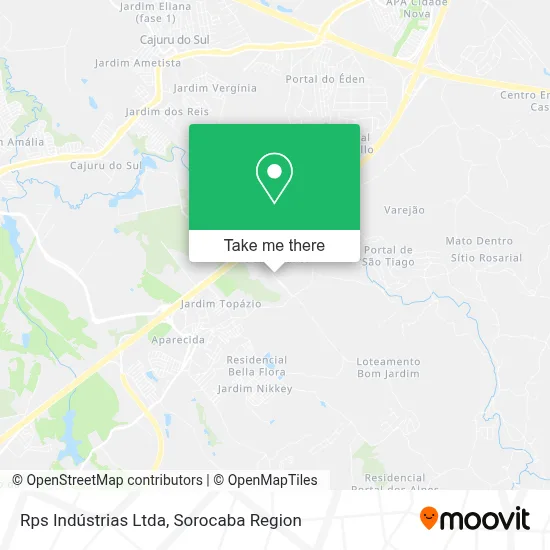Rps Indústrias Ltda map