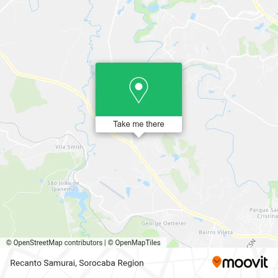 Recanto Samurai map