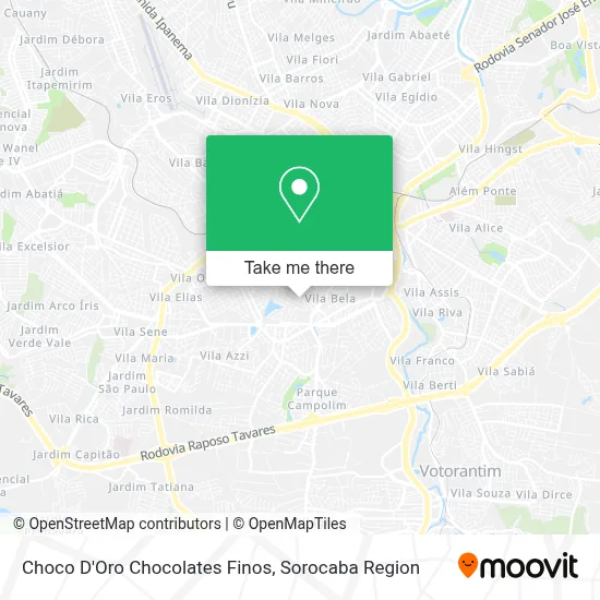 Choco D'Oro Chocolates Finos map