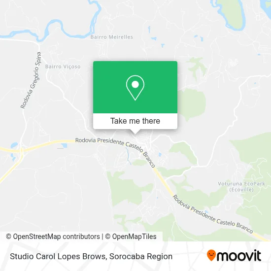Studio Carol Lopes Brows map