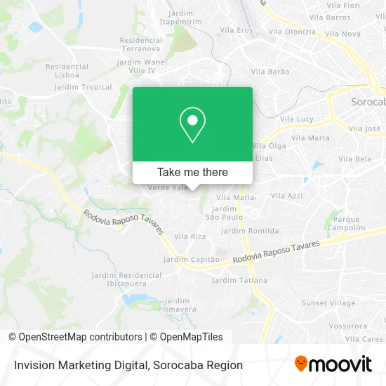 Invision Marketing Digital map