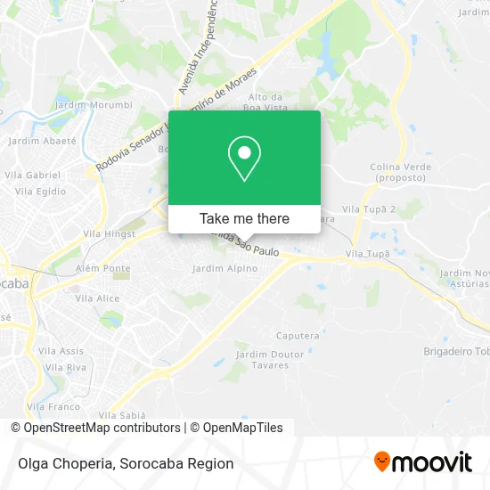 Olga Choperia map