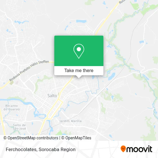 Ferchocolates map