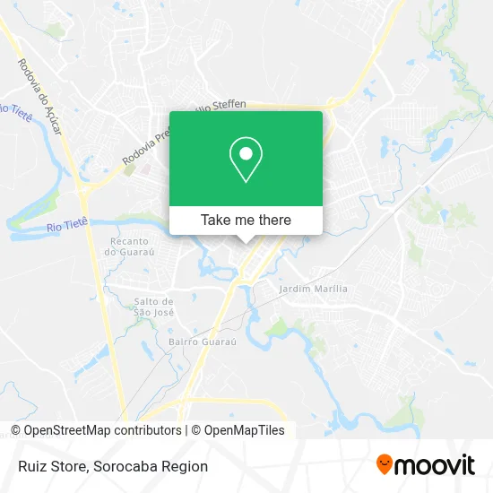 Ruiz Store map