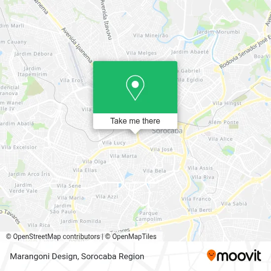 Marangoni Design map