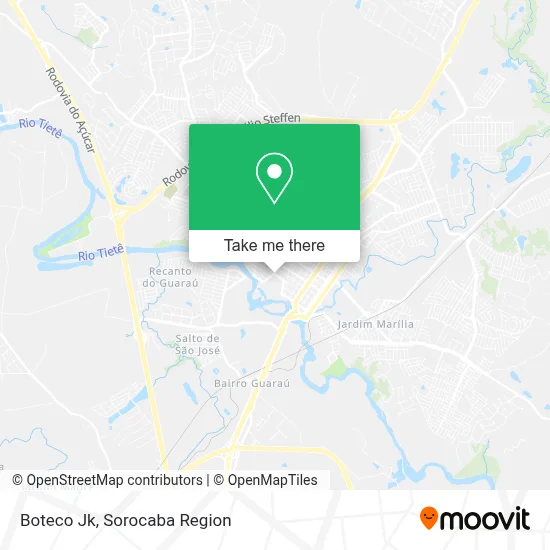 Boteco Jk map
