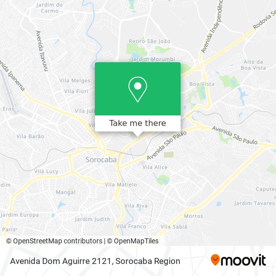 Avenida Dom Aguirre 2121 map