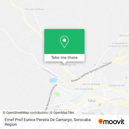 Emef Prof Eunice Pereira De Camargo map