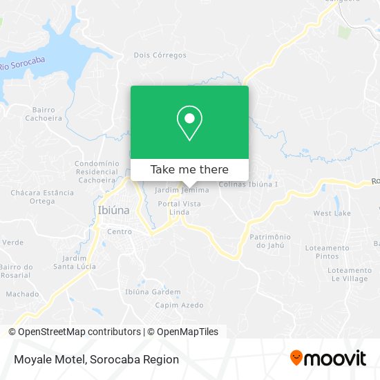Moyale Motel map