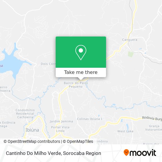 Cantinho Do Milho Verde map