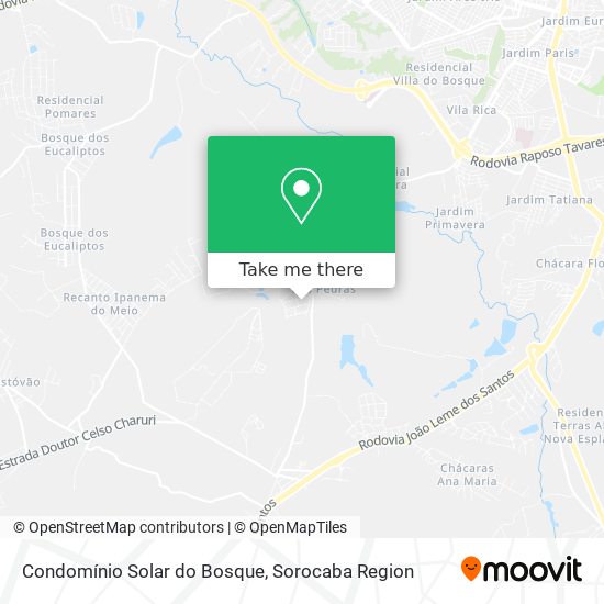 Condomínio Solar do Bosque map