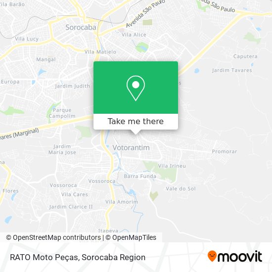 Mapa RATO Moto Peças