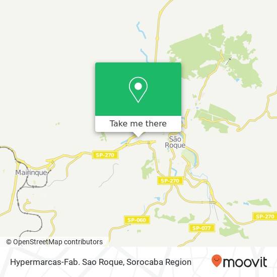 Mapa Hypermarcas-Fab. Sao Roque