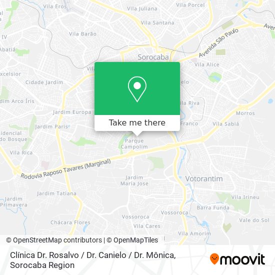 Clínica Dr. Rosalvo / Dr. Canielo / Dr. Mônica map