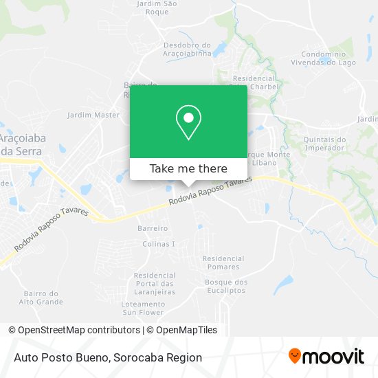 Auto Posto Bueno map