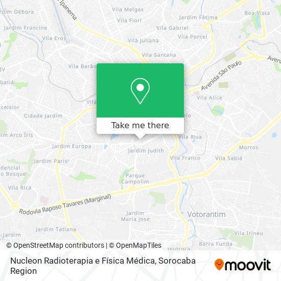 Mapa Nucleon Radioterapia e Física Médica