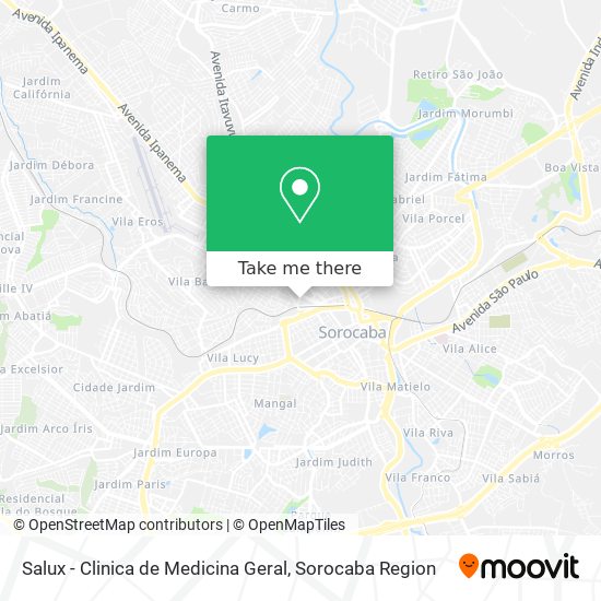 Salux - Clinica de Medicina Geral map