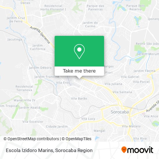 Escola Izidoro Marins map