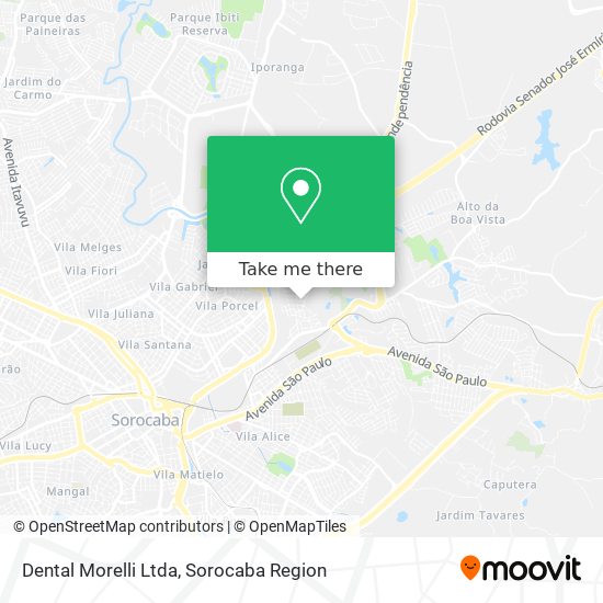 Mapa Dental Morelli Ltda