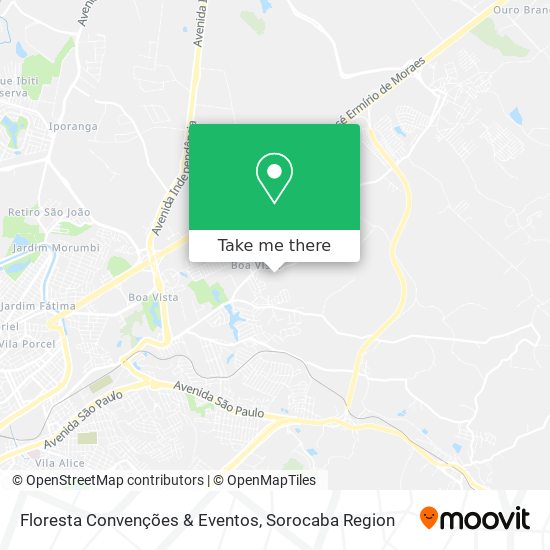 Floresta Convenções & Eventos map