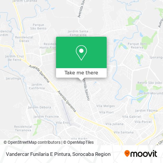Vandercar Funilaria E Pintura map