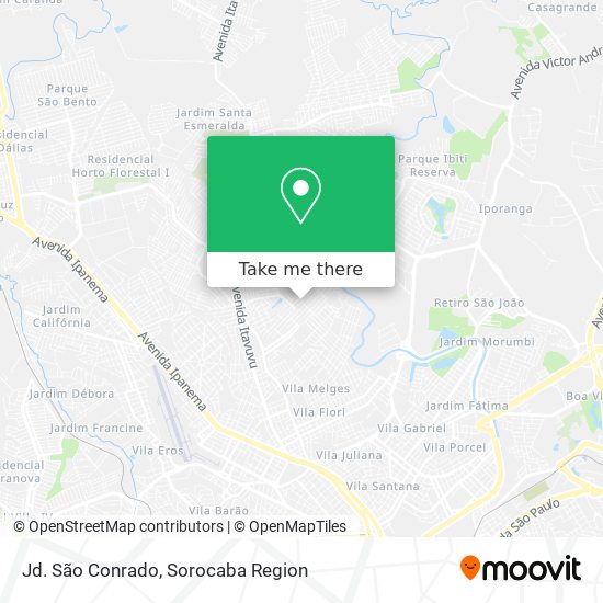 Mapa Jd. São Conrado