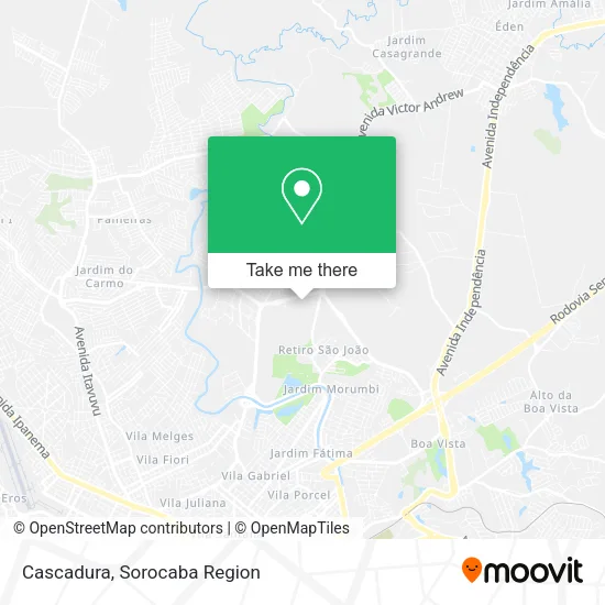 Cascadura map