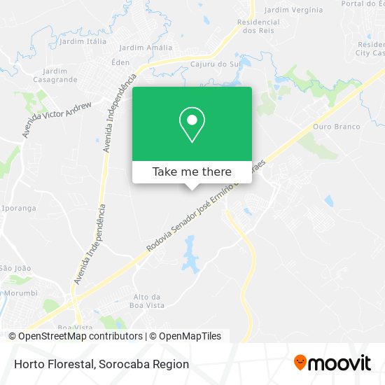 Mapa Horto Florestal