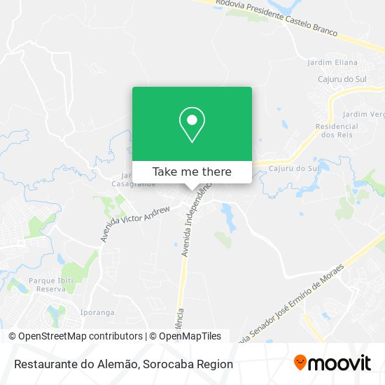 Restaurante do Alemão map