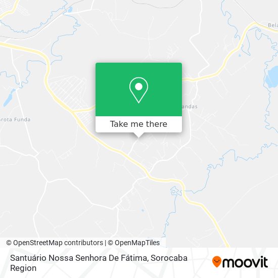 Santuário Nossa Senhora De Fátima map