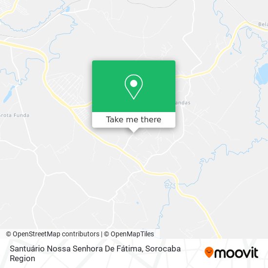 Mapa Santuário Nossa Senhora De Fátima