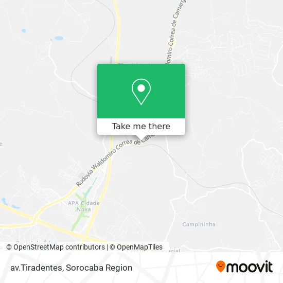 av.Tiradentes map