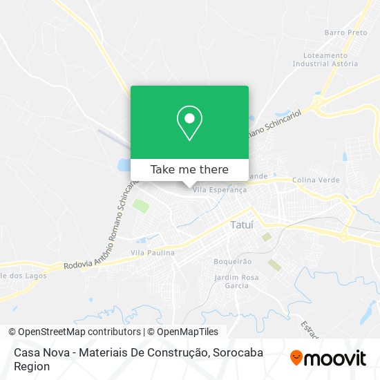 Mapa Casa Nova - Materiais De Construção