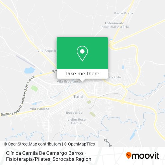 Clínica Camila De Camargo Barros - Fisioterapia / Pilates map