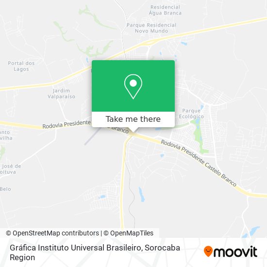 Gráfica Instituto Universal Brasileiro map